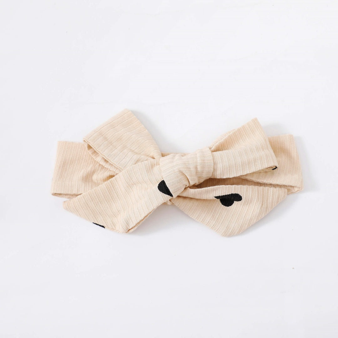 Ruffle Zip Romper in Black Heart丨Mikrdoo