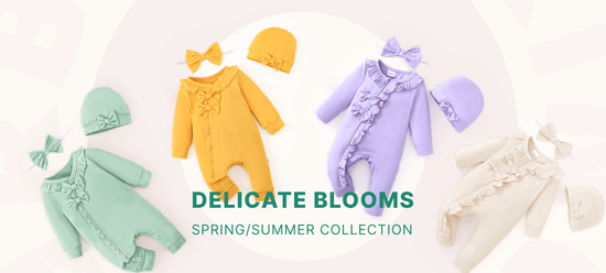 Mikrdoo Spring Summer Bamboo Baby Clothes